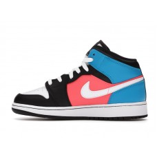 Подростковые Jordan 1 Mid Tri Color Ribbons (GS)