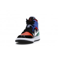 Женские Jordan 1 Mid Multi Patent (W)