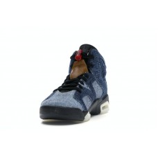 Подростковые Jordan 6 Retro Washed Denim (GS)