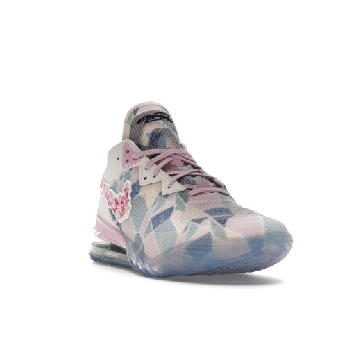 Кроссы Nike LeBron 18 Low atmos Cherry Blossom - мужская сетка размеров