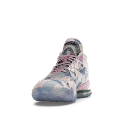 Кроссы Nike LeBron 18 Low atmos Cherry Blossom - мужская сетка размеров