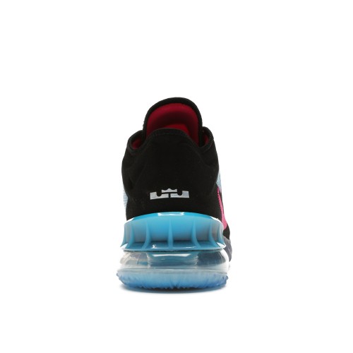 Кроссы Nike LeBron 18 Low Fireberry - мужская сетка размеров
