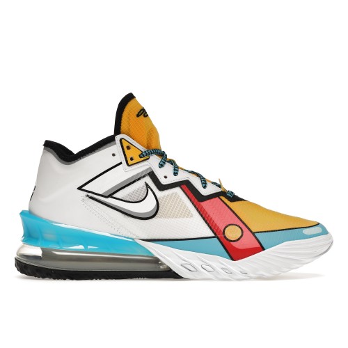 Кроссы Nike LeBron 18 Low Stewie Griffin - мужская сетка размеров