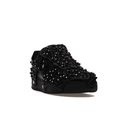 Кроссы Nike Air Force 1 Low Swarovski Retroreflective Crystals Black (W) - женская сетка размеров