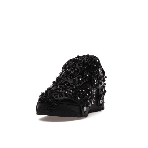 Кроссы Nike Air Force 1 Low Swarovski Retroreflective Crystals Black (W) - женская сетка размеров