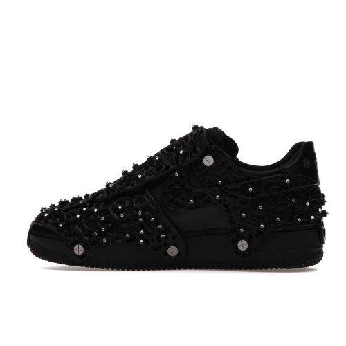 Кроссы Nike Air Force 1 Low Swarovski Retroreflective Crystals Black (W) - женская сетка размеров
