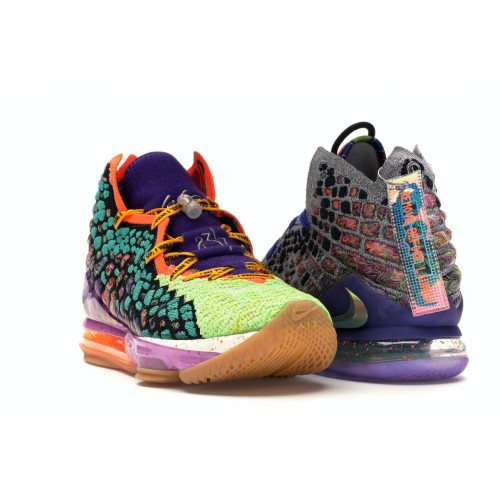 Кроссы Nike LeBron 17 What The - мужская сетка размеров