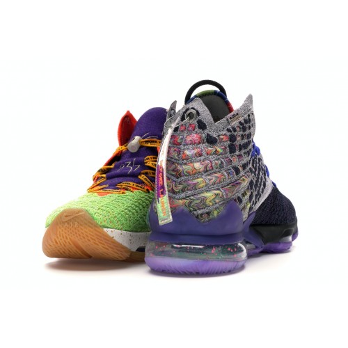 Кроссы Nike LeBron 17 What The - мужская сетка размеров