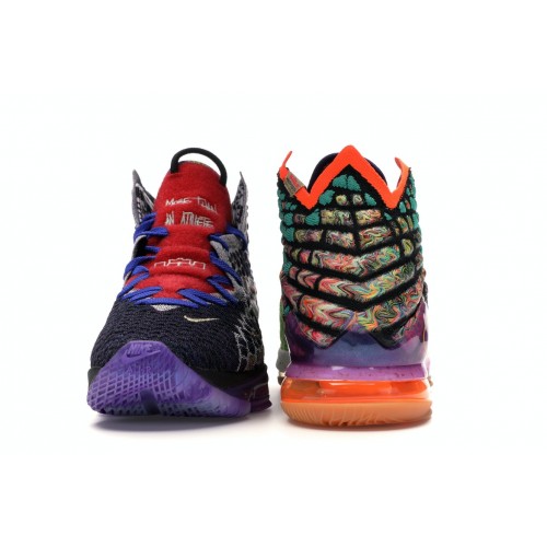 Кроссы Nike LeBron 17 What The - мужская сетка размеров