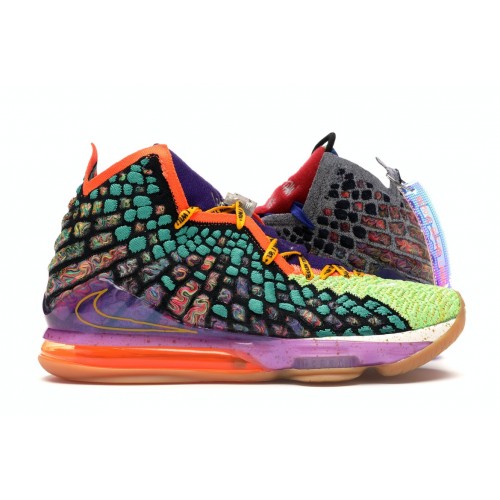 Кроссы Nike LeBron 17 What The - мужская сетка размеров