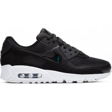 Женские кроссовки Nike Air Max 90 Twist Black White Black (W)