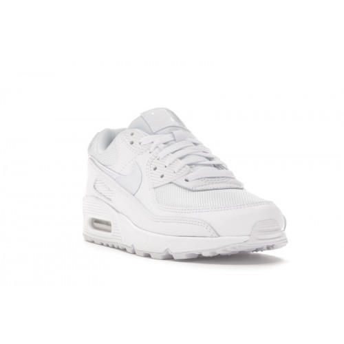 Кроссы Nike Air Max 90 Twist White (W) - женская сетка размеров