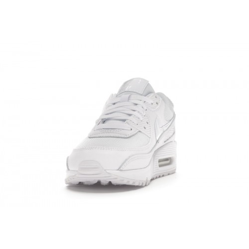 Кроссы Nike Air Max 90 Twist White (W) - женская сетка размеров