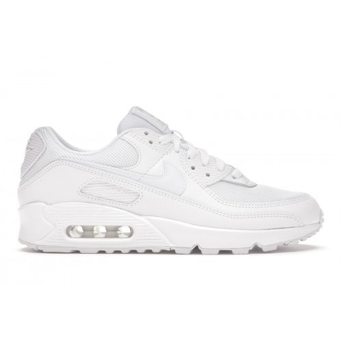 Кроссы Nike Air Max 90 Twist White (W) - женская сетка размеров