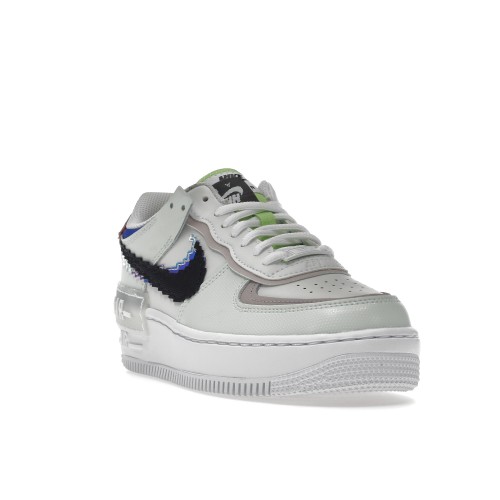 Кроссы Nike Air Force 1 Low Shadow 8 Bit Barely Green (W) - женская сетка размеров