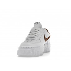 Женские кроссовки Nike Air Force 1 Low Pixel SE White Leopard (W)