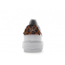 Женские кроссовки Nike Air Force 1 Low Pixel SE White Leopard (W)