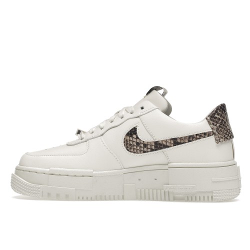 Кроссы Nike Air Force 1 Low Pixel SE Snake (W) - женская сетка размеров