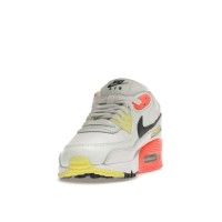 Женские Nike Air Max 90 White Barely Green Bright Mango (W)