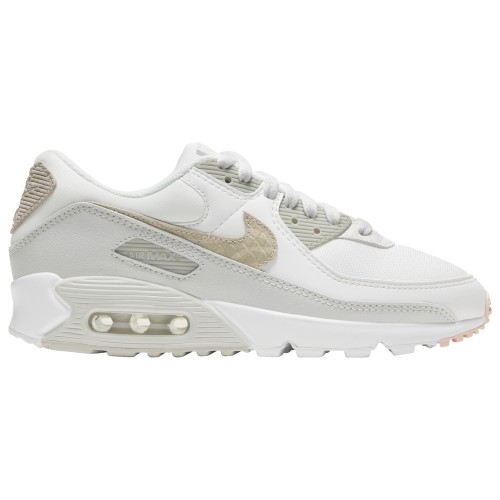 Кроссы Nike Air Max 90 SE White Safari (W) - женская сетка размеров