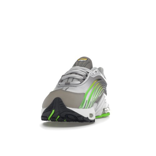 Кроссы Nike Air Max Plus II Grey Neon Green - мужская сетка размеров