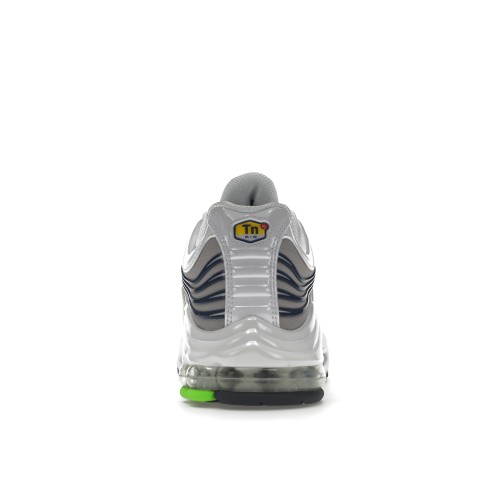 Кроссы Nike Air Max Plus II Grey Neon Green - мужская сетка размеров