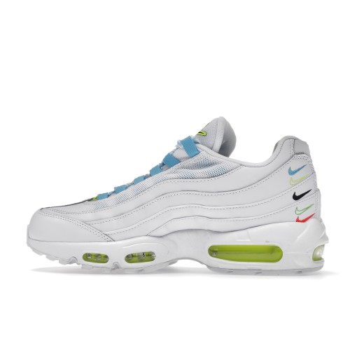 Кроссы Nike Air Max 95 Worldwide White (W) - женская сетка размеров