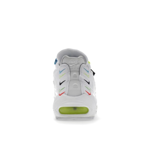 Кроссы Nike Air Max 95 Worldwide White (W) - женская сетка размеров