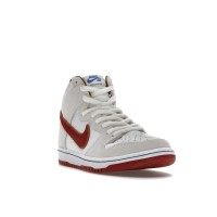 Кроссовки Nike SB Dunk High Sail Bright Crimson