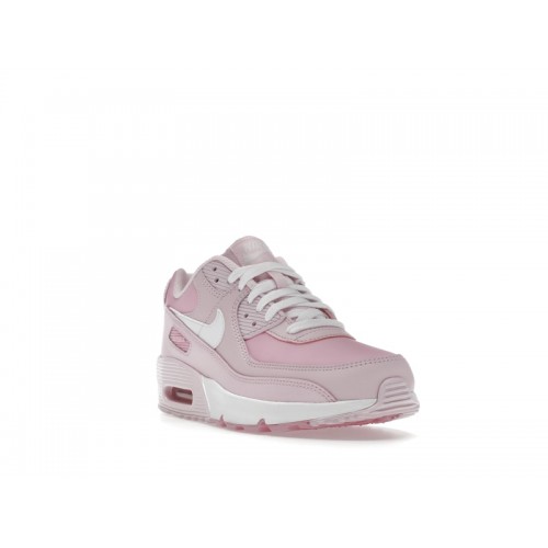 Nike Air Max 90 Pink Foam (GS) - подростковая сетка размеров