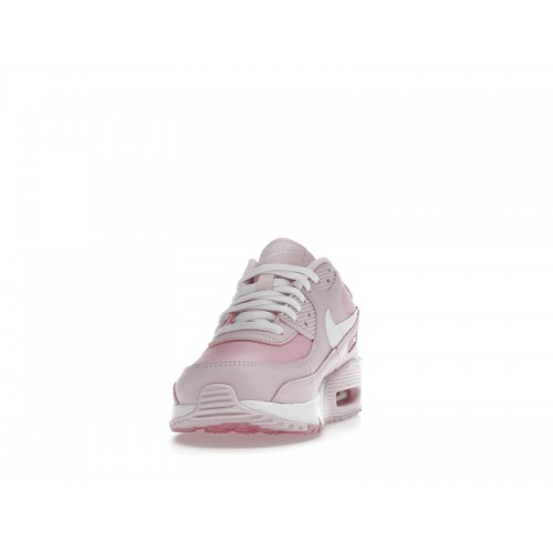 Nike Air Max 90 Pink Foam (GS) - подростковая сетка размеров