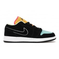 Подростковые кроссовки Jordan 1 Low Aurora Green (GS)