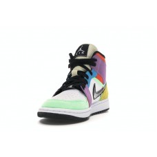 Женские Jordan 1 Mid SE Multi-Color (W)