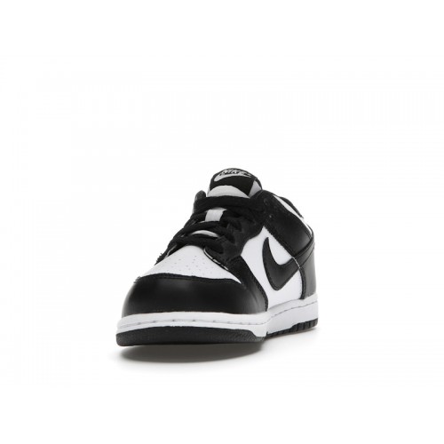 Кроссы Nike Dunk Low Retro White Black Panda (PS) - детская сетка размеров
