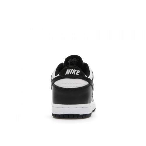 Кроссы Nike Dunk Low Retro White Black Panda (PS) - детская сетка размеров