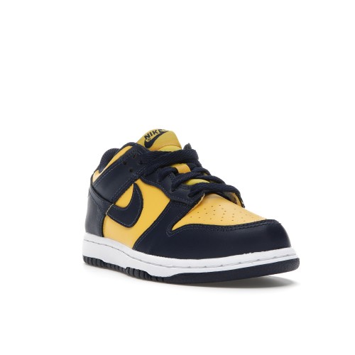 Кроссы Nike Dunk Low Michigan (2021/2024) (PS) - детская сетка размеров