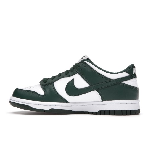 Кроссы Nike Dunk Low Michigan State (GS) - подростковая сетка размеров