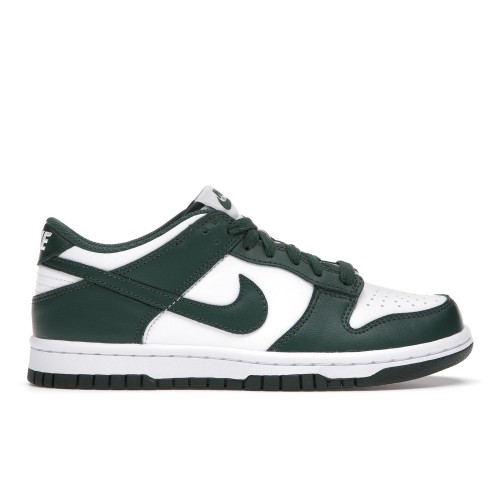Кроссы Nike Dunk Low Michigan State (GS) - подростковая сетка размеров