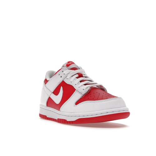 Кроссы Nike Dunk Low Championship Red (2021) (GS) - подростковая сетка размеров
