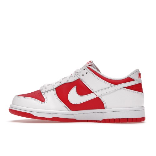 Кроссы Nike Dunk Low Championship Red (2021) (GS) - подростковая сетка размеров
