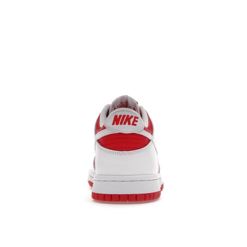 Кроссы Nike Dunk Low Championship Red (2021) (GS) - подростковая сетка размеров