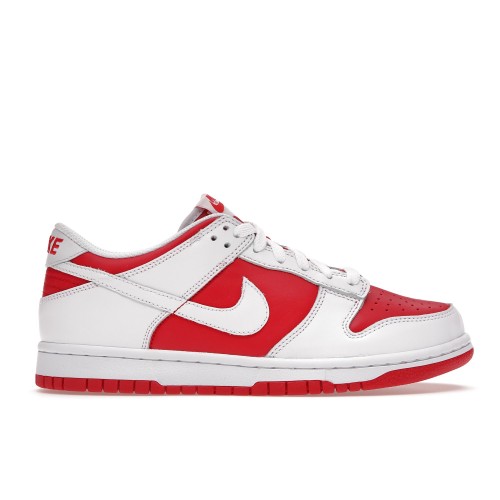 Кроссы Nike Dunk Low Championship Red (2021) (GS) - подростковая сетка размеров