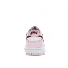 Подростковые Nike Dunk Low Pink Foam Red White (GS)