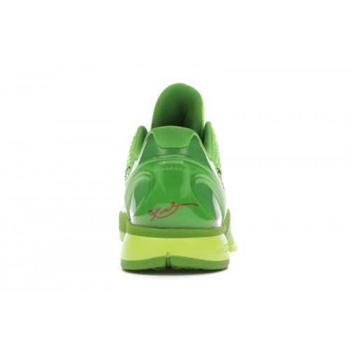 Кроссы Nike Kobe 6 Protro Grinch (2020) - мужская сетка размеров