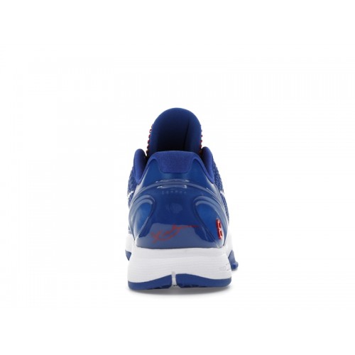 Кроссы Nike Kobe 6 Protro Dodgers - мужская сетка размеров