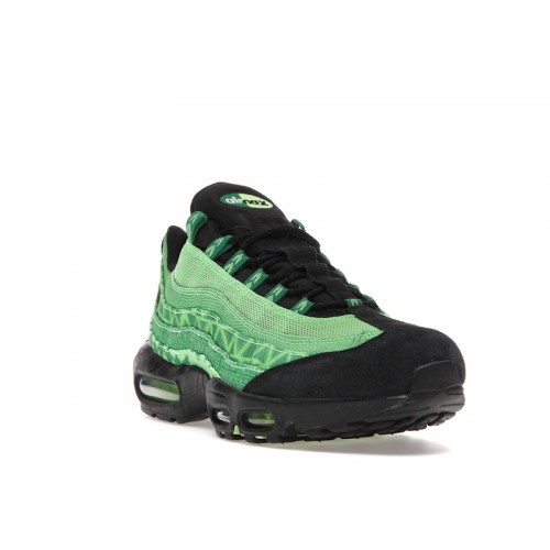 Кроссы Nike Air Max 95 Naija - мужская сетка размеров