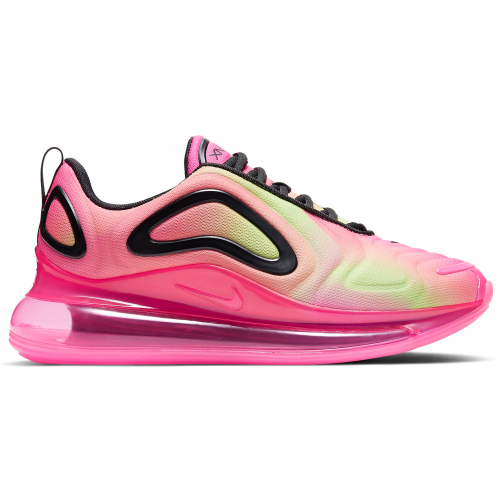 Кроссы Nike Air Max 720 Pink Blast Atomic Green (W) - женская сетка размеров