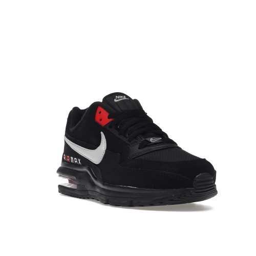 Кроссы Nike Air Max LTD 3 Black Smoke Grey University Red - мужская сетка размеров