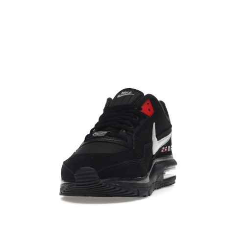 Кроссы Nike Air Max LTD 3 Black Smoke Grey University Red - мужская сетка размеров