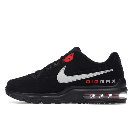 Кроссы Nike Air Max LTD 3 Black Smoke Grey University Red - мужская сетка размеров